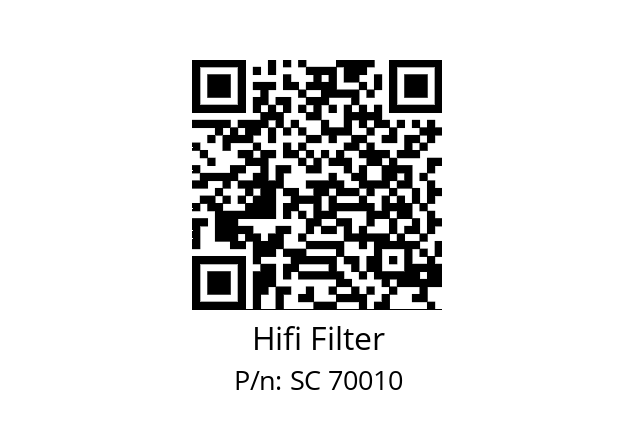   Hifi Filter SC 70010