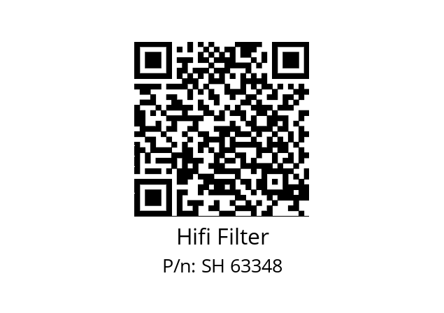   Hifi Filter SH 63348