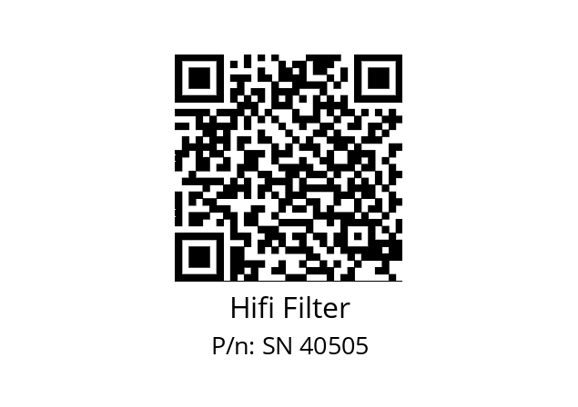   Hifi Filter SN 40505