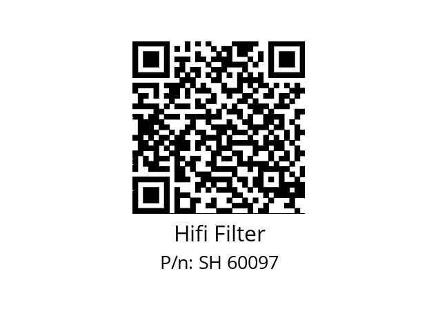   Hifi Filter SH 60097