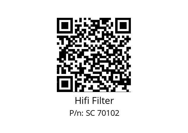   Hifi Filter SC 70102