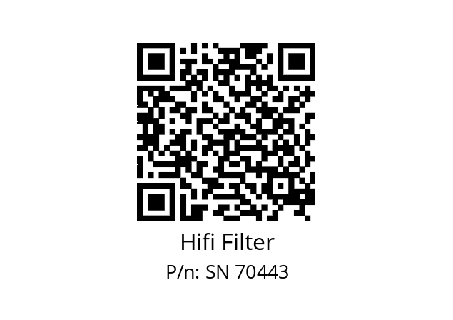   Hifi Filter SN 70443