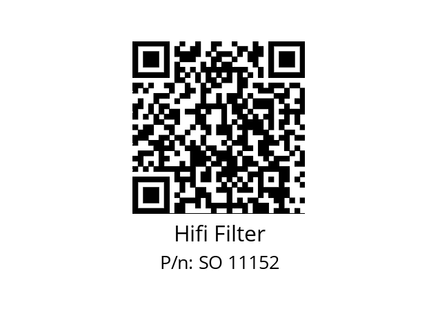   Hifi Filter SO 11152