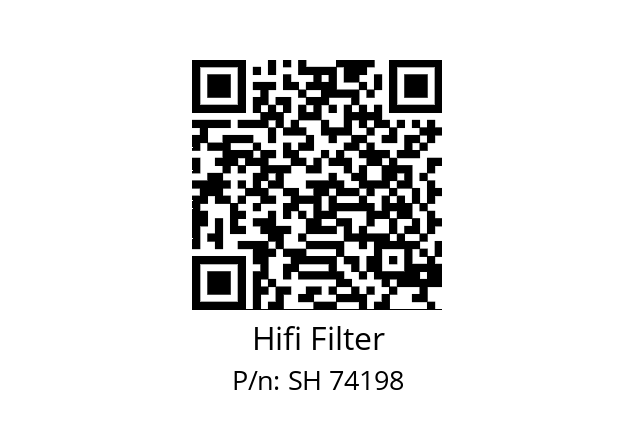   Hifi Filter SH 74198