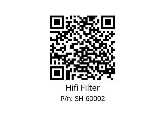   Hifi Filter SH 60002