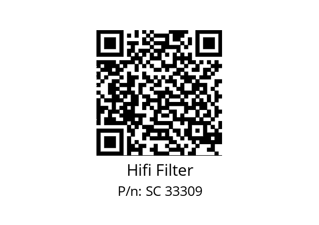   Hifi Filter SC 33309