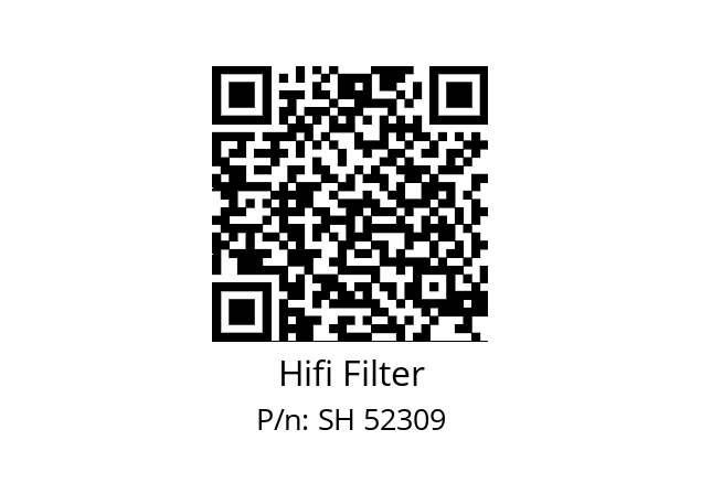   Hifi Filter SH 52309