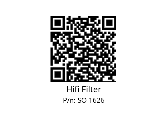   Hifi Filter SO 1626