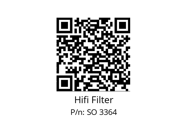   Hifi Filter SO 3364