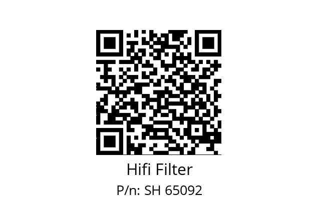   Hifi Filter SH 65092