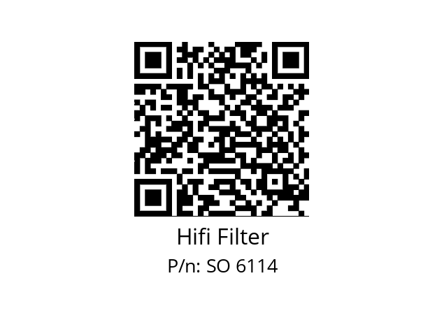   Hifi Filter SO 6114