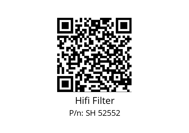   Hifi Filter SH 52552