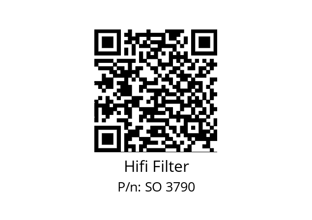   Hifi Filter SO 3790