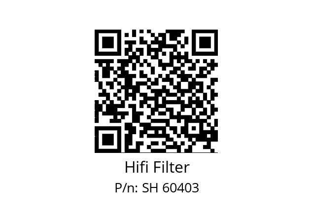   Hifi Filter SH 60403