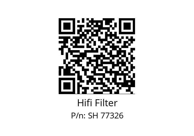   Hifi Filter SH 77326