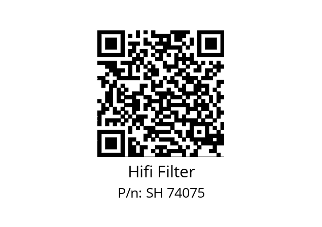   Hifi Filter SH 74075