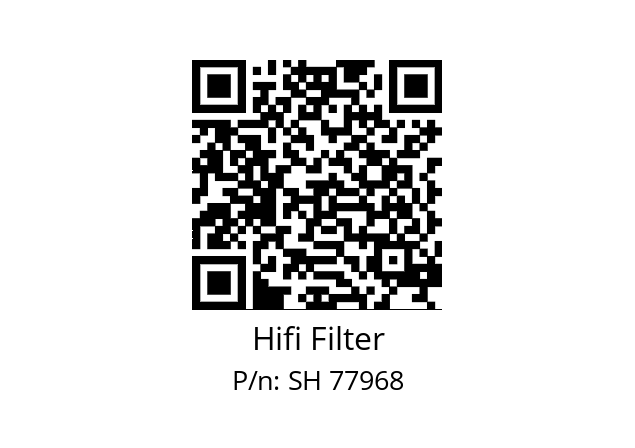   Hifi Filter SH 77968