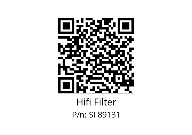   Hifi Filter SI 89131