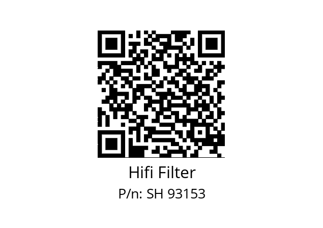   Hifi Filter SH 93153