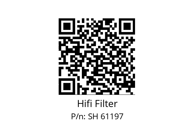   Hifi Filter SH 61197