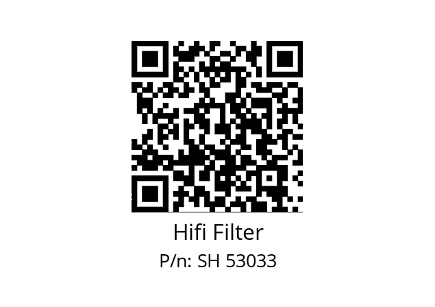   Hifi Filter SH 53033