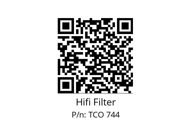   Hifi Filter TCO 744