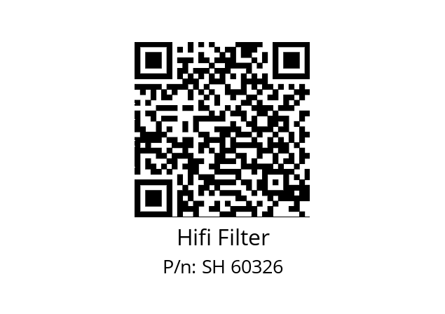   Hifi Filter SH 60326