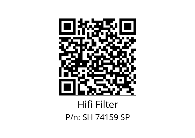   Hifi Filter SH 74159 SP