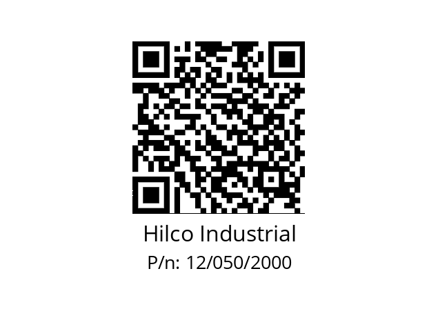   Hilco Industrial 12/050/2000