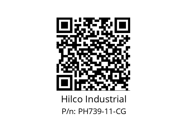   Hilco Industrial PH739-11-CG