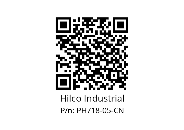   Hilco Industrial PH718-05-CN