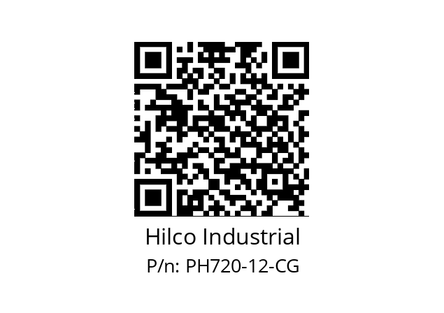   Hilco Industrial PH720-12-CG