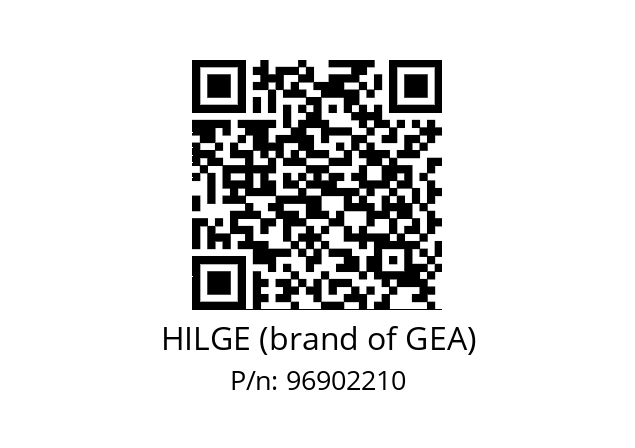   HILGE (brand of GEA) 96902210