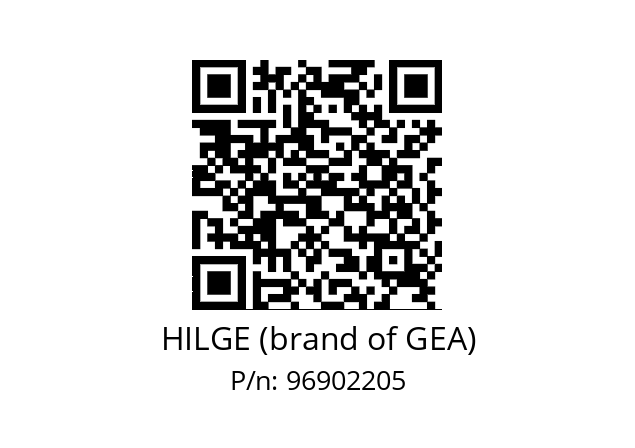   HILGE (brand of GEA) 96902205