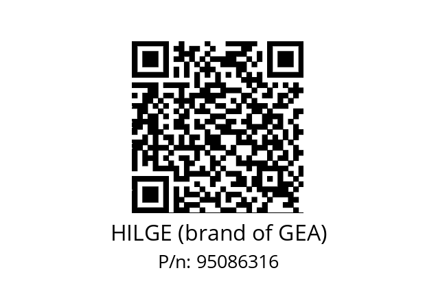   HILGE (brand of GEA) 95086316