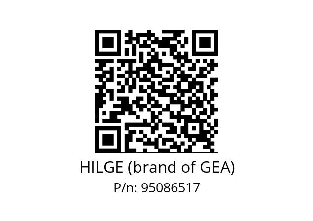   HILGE (brand of GEA) 95086517