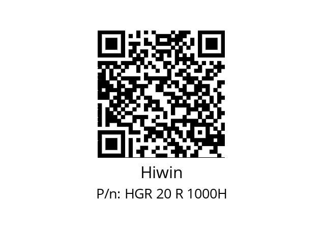   Hiwin HGR 20 R 1000H