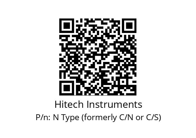   Hitech Instruments N Type (formerly C/N or C/S)