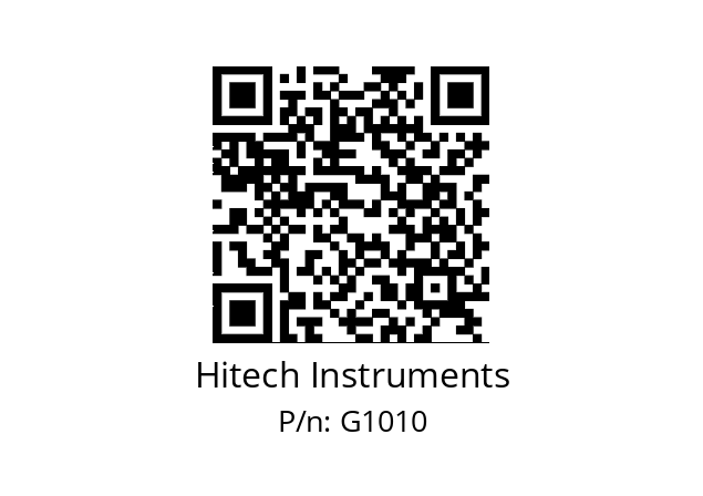   Hitech Instruments G1010