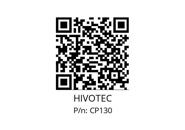   HIVOTEC CP130