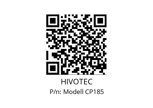   HIVOTEC Modell CP185