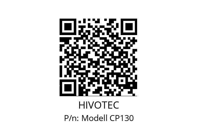   HIVOTEC Modell CP130