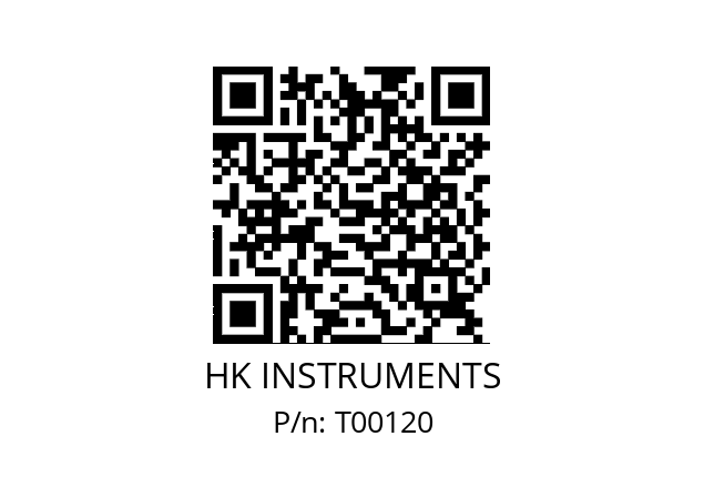   HK INSTRUMENTS T00120