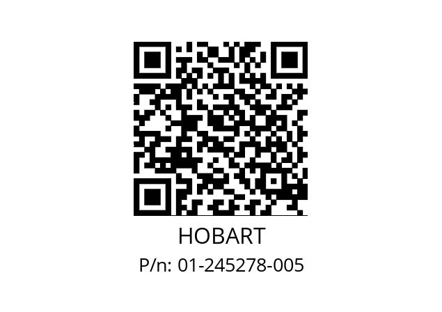   HOBART 01-245278-005