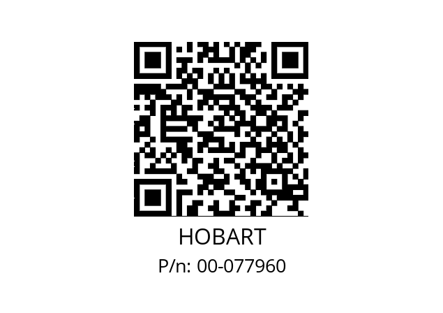   HOBART 00-077960