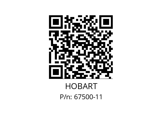   HOBART 67500-11