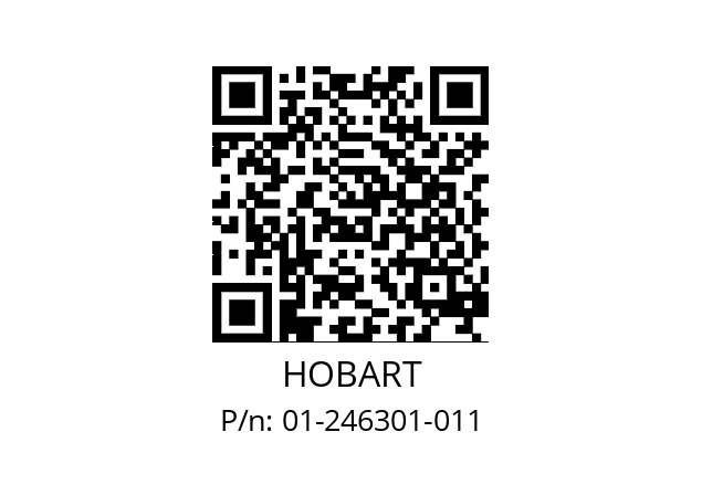   HOBART 01-246301-011