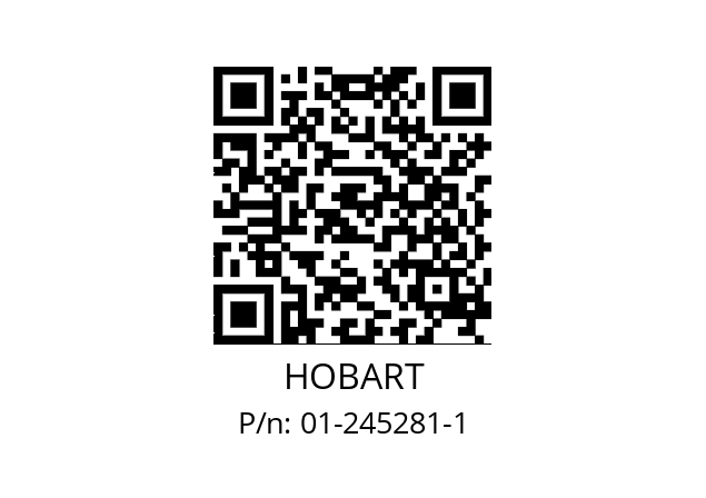   HOBART 01-245281-1