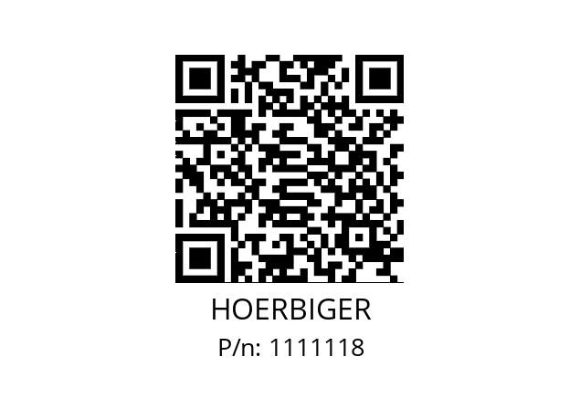   HOERBIGER 1111118