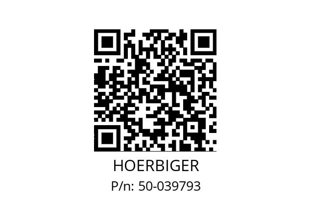   HOERBIGER 50-039793